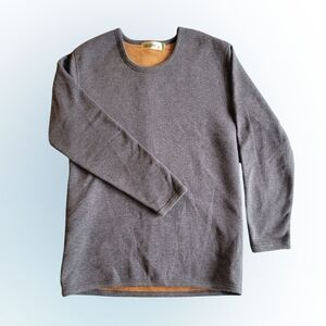 Gray Long Sleeve Thermal Undershirt